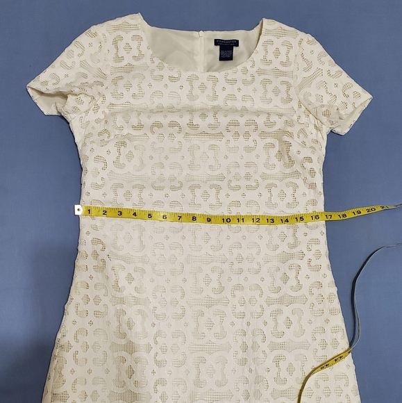 Doncaster Dresses Doncaster Collection White Lace Shift Dress